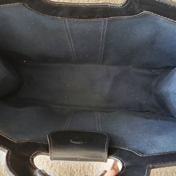 Poor Condition Blue Vintage Gucci Handbag - Picture 4 of 16